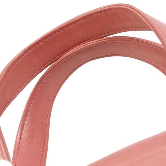 Chanel Pink Lambskin Handbag - Picture 4 of 10